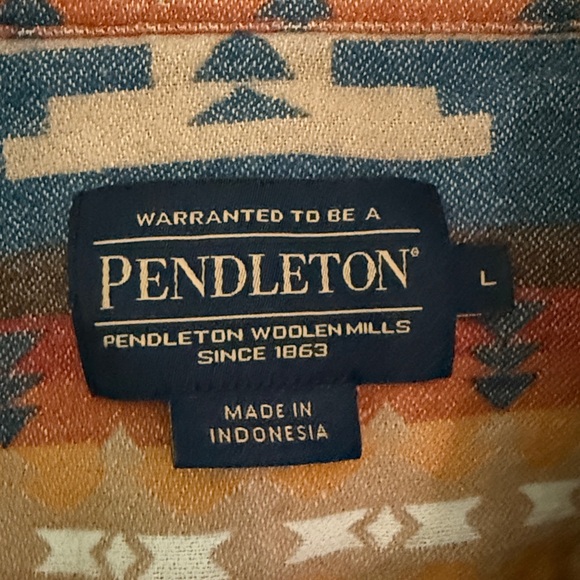 Pendleton Multicolor Southwestern Shirt - Picture 2 of 5